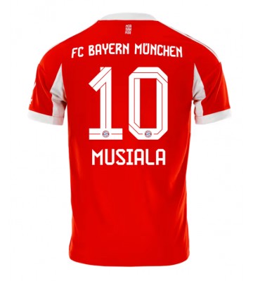Bayern Munich Jamal Musiala #10 Hemmatröja 2025-26 Kortärmad